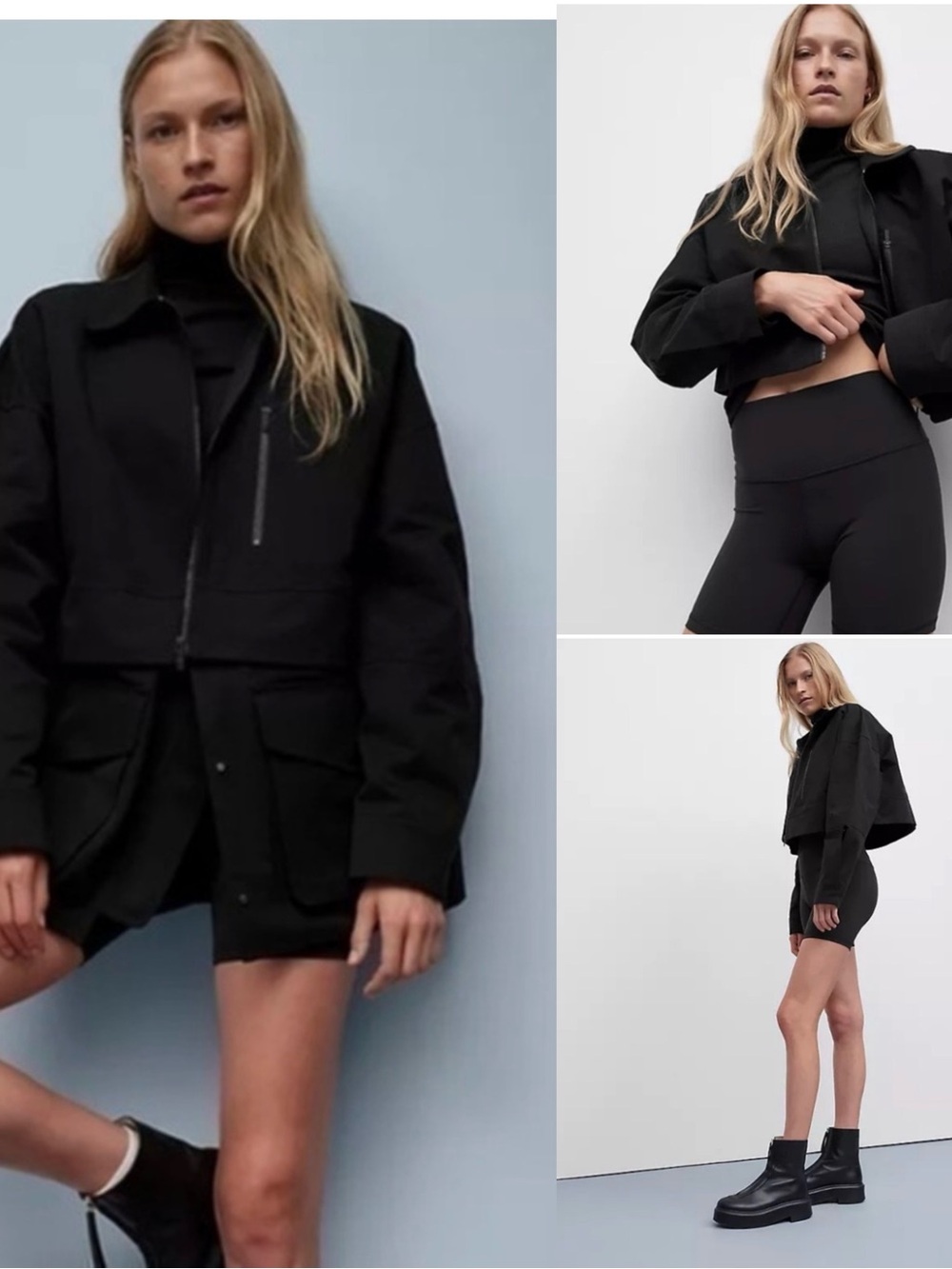 Lululemon Glyde 2-1 Adaptable Women's Black Jacket